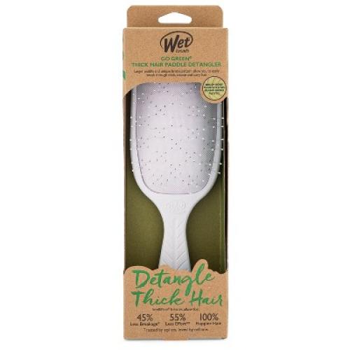 Wet Brush Go Green Paddle Hair Brush for Thick Hair - Icy Blue