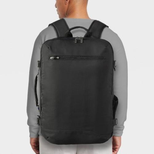 40L Travel Backpack With Expansion Black - Open Story™️ ‼️mild stains on the outside ‼️
