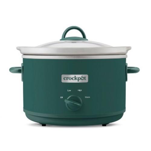 Crock-Pot Size  4.5qt  Color Green Slow Cooker Ponderosa Green