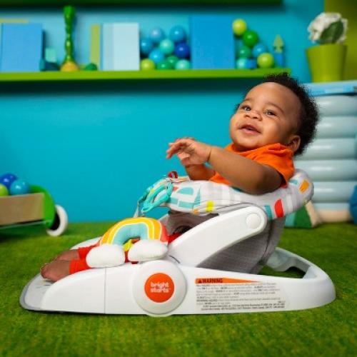 Bright Starts Learn-to-Sit 2-Position Floor Seat - Playful Paradise