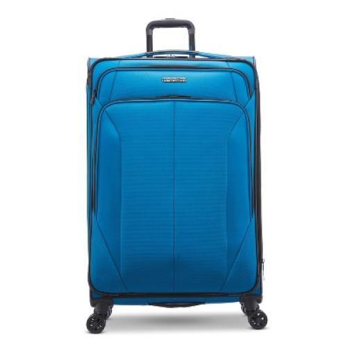American Tourister Phenom 28 Softside Spinner Suitcase - Blue