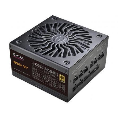 EVGA Supernova 850 GT 80 Plus Gold 850W Power Supply - 80 PLUS Gold certified - Compact 150mm Size - Fully Modular - Power ON Self Tester