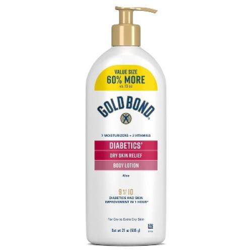 Gold Bond Diabetic Body Lotion - Unscented - 21oz