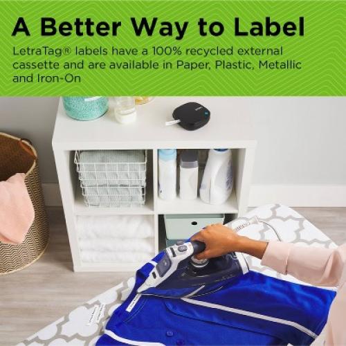DYMO Letratag 200 Bluetooth Label Maker with White Paper Label Tape