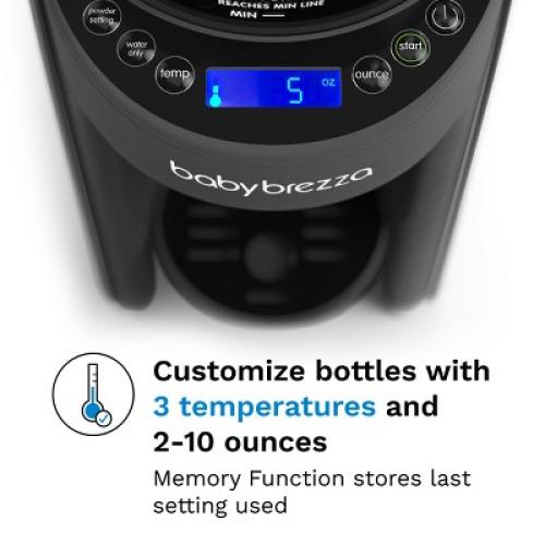 Baby Brezza Formula Pro Advanced Formula Dispenser - Charcoal