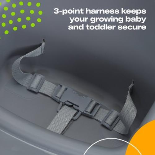 Cosco Kids' Canteen High Chair - Mono Gray