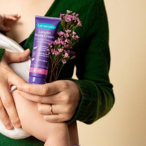 Lansinoh Lanolin Nipple Cream for Breastfeeding Essentials - 1.41oz