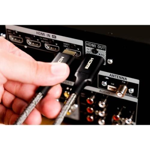 Philips 4' Elite Premium High-Speed HDMI Cable with Ethernet,  4K@60Hz - Braided