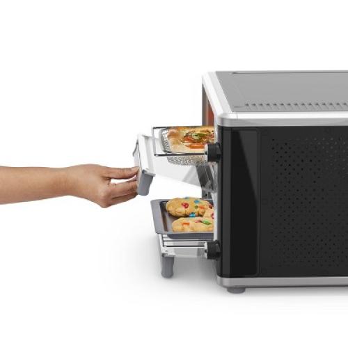 PowerXL SmartSynx 1700W Dual Door Toaster Oven and Air Fryer