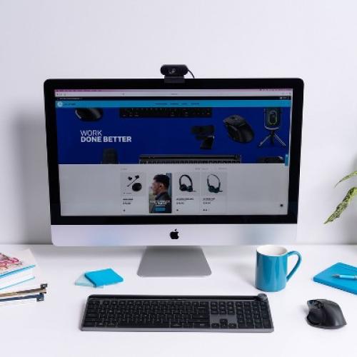 JLab GO POP USB Webcam - Black