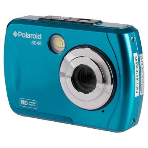 Color teal Polaroid 16MP Waterproof Digital Camera - Teal (IS048-Teal)