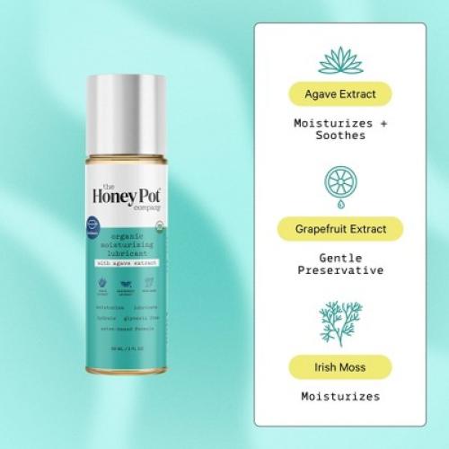 The Honey Pot Organic Water Based Personal Lube - Agave - 2 fl oz