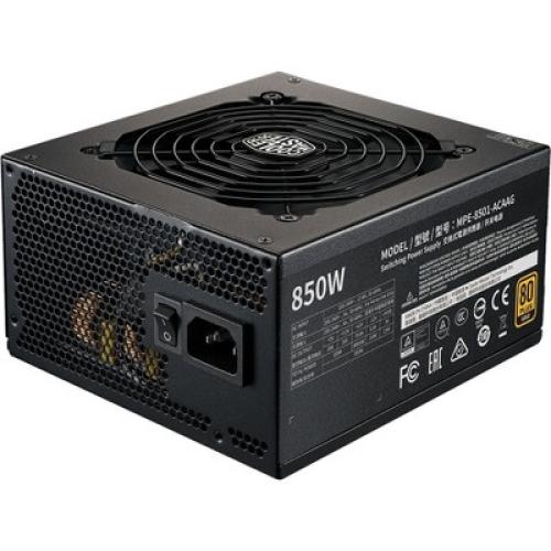 Cooler Master MWE Gold - V2 Full Modular 80 Plus Gold Power Supply Unit (MPE8501AFAAGUS)