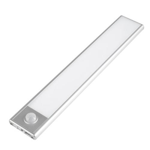 Insten Ultra Thin 37-LED Under Cabinet Light, Motion Sensor Operated, USB Rechargeable Closet Counter Lighting, Wireless Stick on Lights up Anywhere