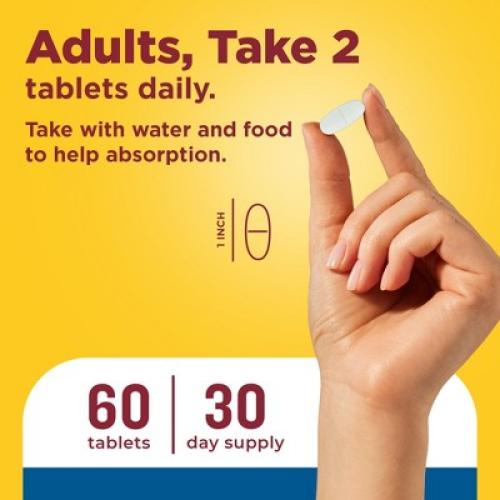 Nature Made Extra Strength Dosage Magnesium Citrate Tablets, Bone and Muscle Support - 60ct
