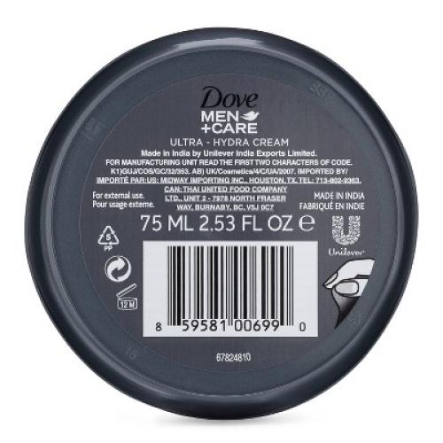 Dove Beauty for Men Body Cream - 2.5oz