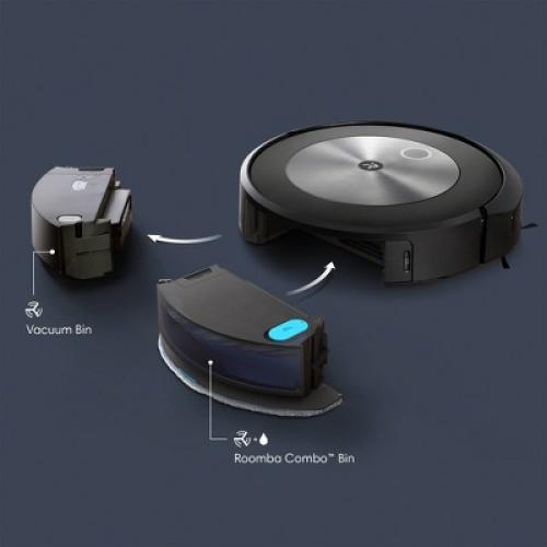 iRobot Roomba Combo j5  Self-Emptying Robot Vacuum & Mop NEEDS CLEANING MAY HAVE MISSING ACCESSORIES
