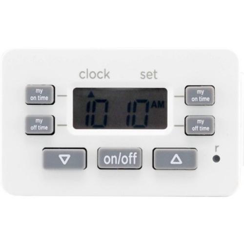 GE myTouchSmart Simple Set Digital Bar Timer 1-Polarized Outlet 2pk