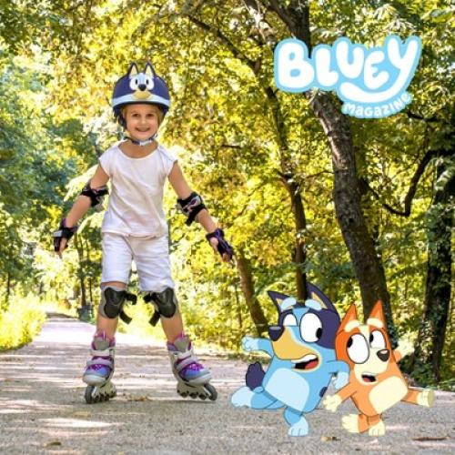 Bluey Helmet for Kids Adjustable Fit Ages 3