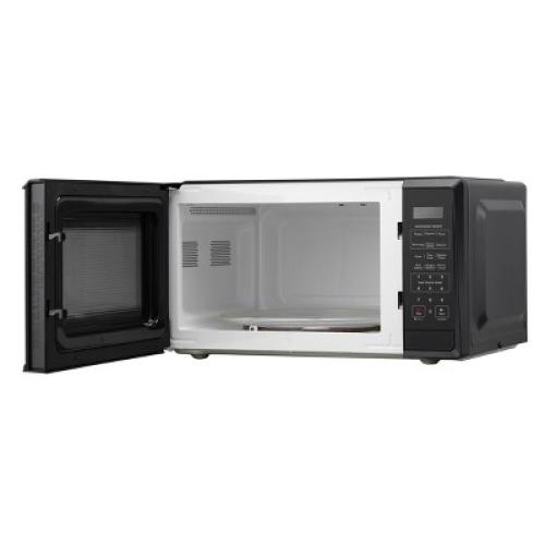 ‼️has stains and may come with scratches‼️Kenmore 1.1 cu-ft Black Microwave - Black