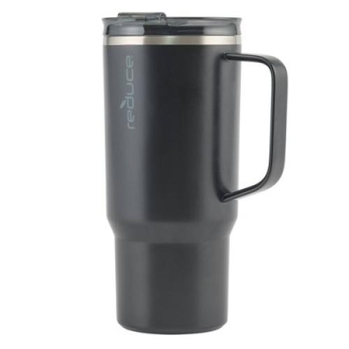 Reduce 24oz Hot1 Vacuum Insulated Stainless Steel Travel Mug with Steam Release Lid Black
