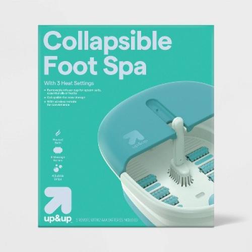 Collapsing Foot Spa Bath With Heat - up