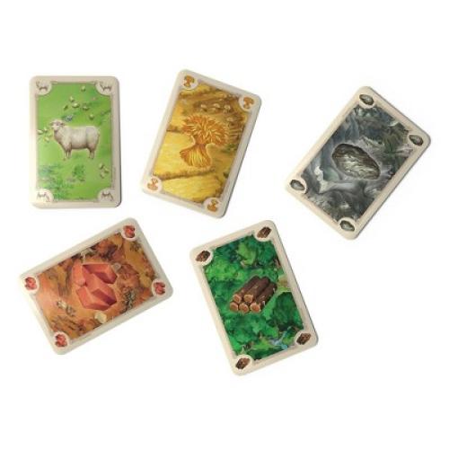 Asmodee CATAN 6E Refresh Board Game: Strategy & Social Skills, 1 Hour Play, 3-4 Players, Includes Cards & Dice