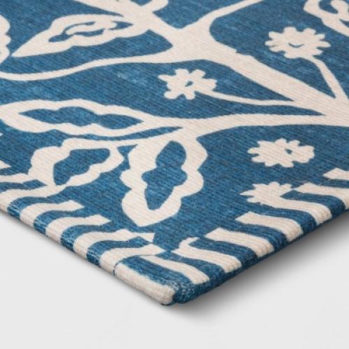 1'8x2'10 Rug Blue Floral - Threshold™