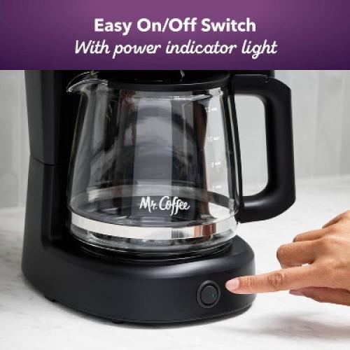 Mr. Coffee 12-Cup Switch Coffee Maker Black