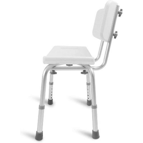 DMI Heavy Duty Non-Slip Aluminum Bath and Shower Chair - HealthSmart