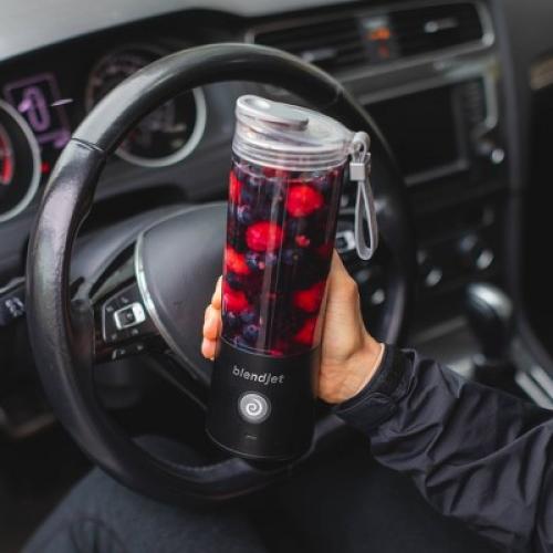 BlendJet 2 Portable Blender with Orbiter drinking lid - Black