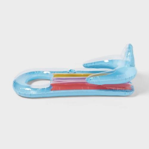 Fashion Pool Lounge Float Blue - Sun Squad