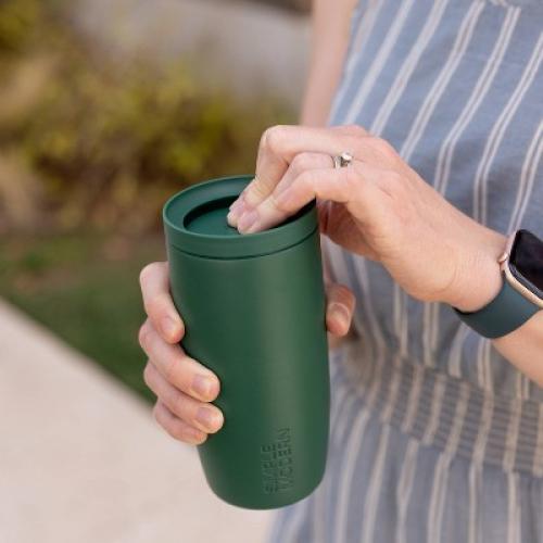 Simple Modern 16oz Voyager Signature Forest Travel Mug
