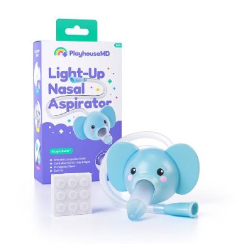 Playhouse MD Light-Up Nasal Aspirator - Elephant Trunk