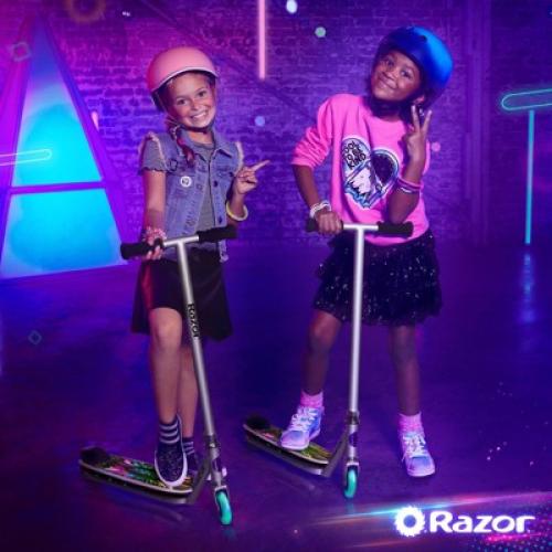Razor Color Rave Electric Scooter - Black