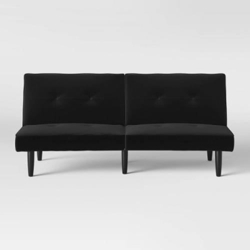Futon Sofa Black - Room Essentials