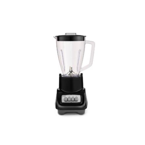 Size 6 cup Oster Turbo 5-Speed Countertop Blender Black: Licuadora Oster, Glass Jar, 1400W, Dishwasher-Safe, 6-Cup Capacity