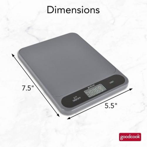 GoodCook Digital Kitchen 11lb Food Scale