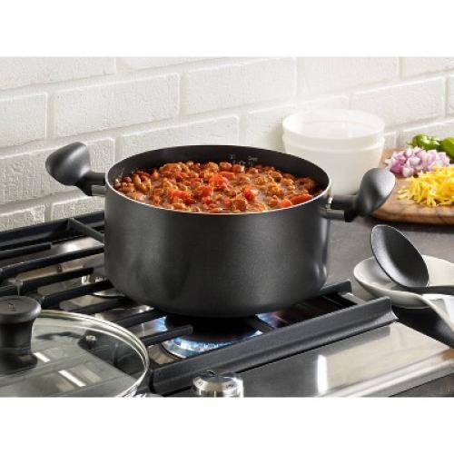 T-fal   Simply Cook Nonstick Cookware Set Black