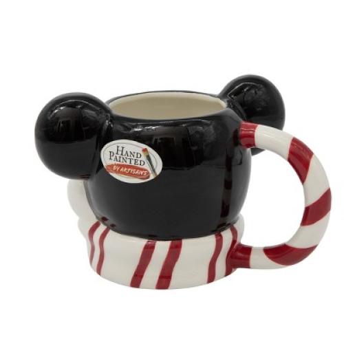 Disney 17.2oz Ceramic Holiday Mug Red/Black