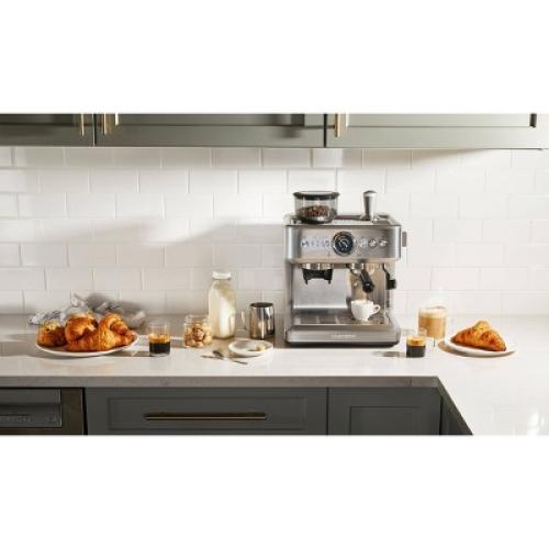 Chefman Crema Supreme Espresso Machine Stainless Steel