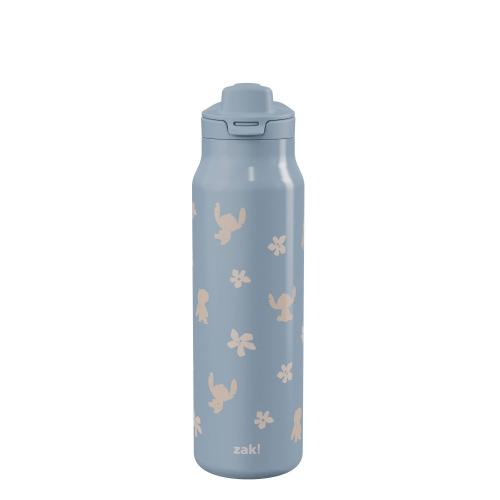 Zak Designs 24oz Stitch Stainless Steel Vacuum Insulated Chug Bottle Blue ‼️doesn’t come with lid‼️