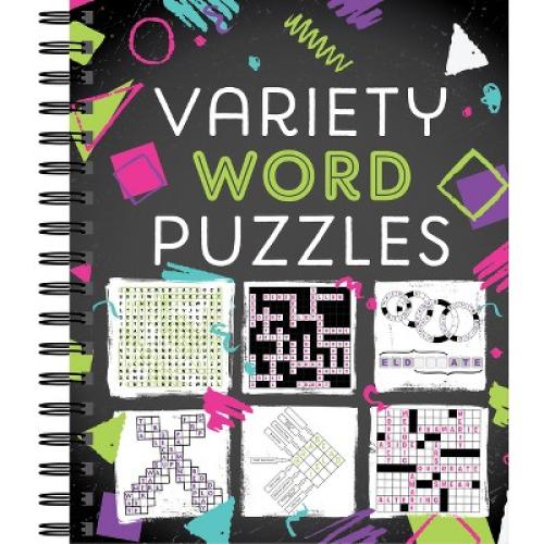 Brain Games - Variety Word Puzzles - by  Publications International Ltd & Brain Games (Spiral Bound)