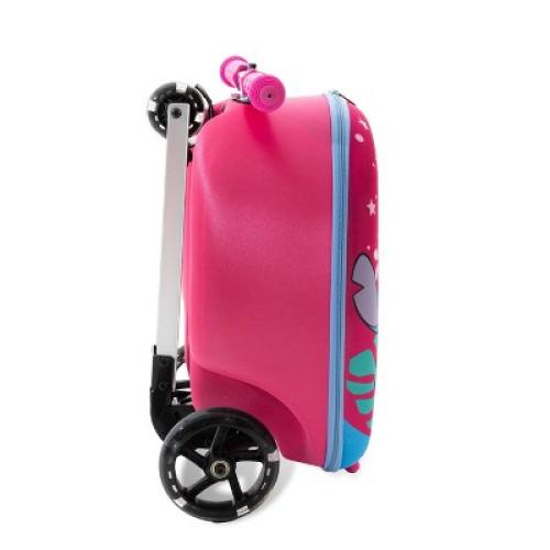 Disney Kids Hardside Carry On Scooter Suitcase - Lilo &Stitch