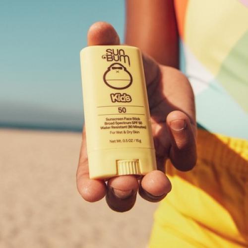 Sun Bum Kids' Clear Sunscreen Face Stick - SPF 50 - 0.53oz