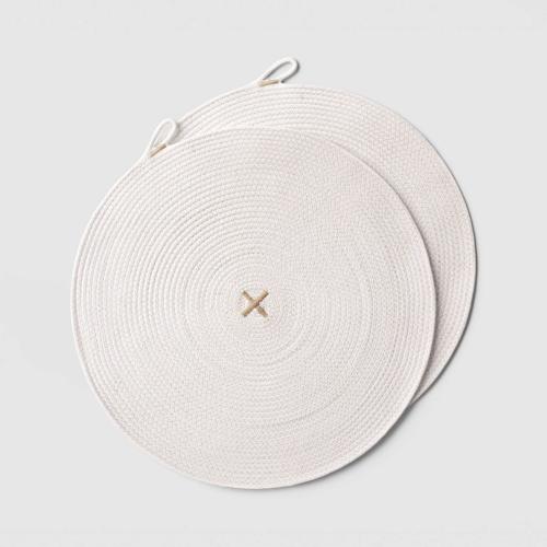 2pk Rope Charger Ivory - Threshold™