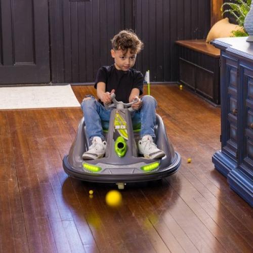 Flybar Blaster Bumper Powered Ride-On Car - Gray