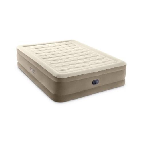 Intex Ultra Plush 20 Queen Air Mattress with 120V Internal Pump