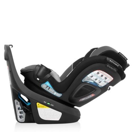 Evenflo Revolve 360 Slim 2-in-1 Rotational Convertible Car Seat - Canton Black