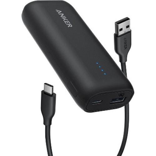 Anker 5000mAh Power Bank PowerCore 5K 12W 1A1C - Black